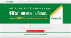 Desktop Screenshot of codarin.com.br